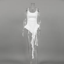 White Fitted Ruffled Ribbon Irregular Vest by Mirlaine Univers White Fitted Ruffled Ribbon Irregular Vest Mirlaine Univers white-fitted-ruffled-ribbon-irregular-vest 4 White Fitted Ruffled Ribbon Irregular Vest Mirlaine Univers White Fitted Ruffled Ribbon Irregular Vest