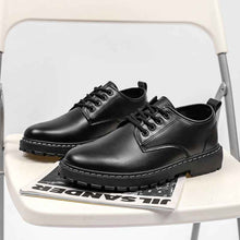 Mens Casual Waterproof Dr Martens-style Low-top Boots