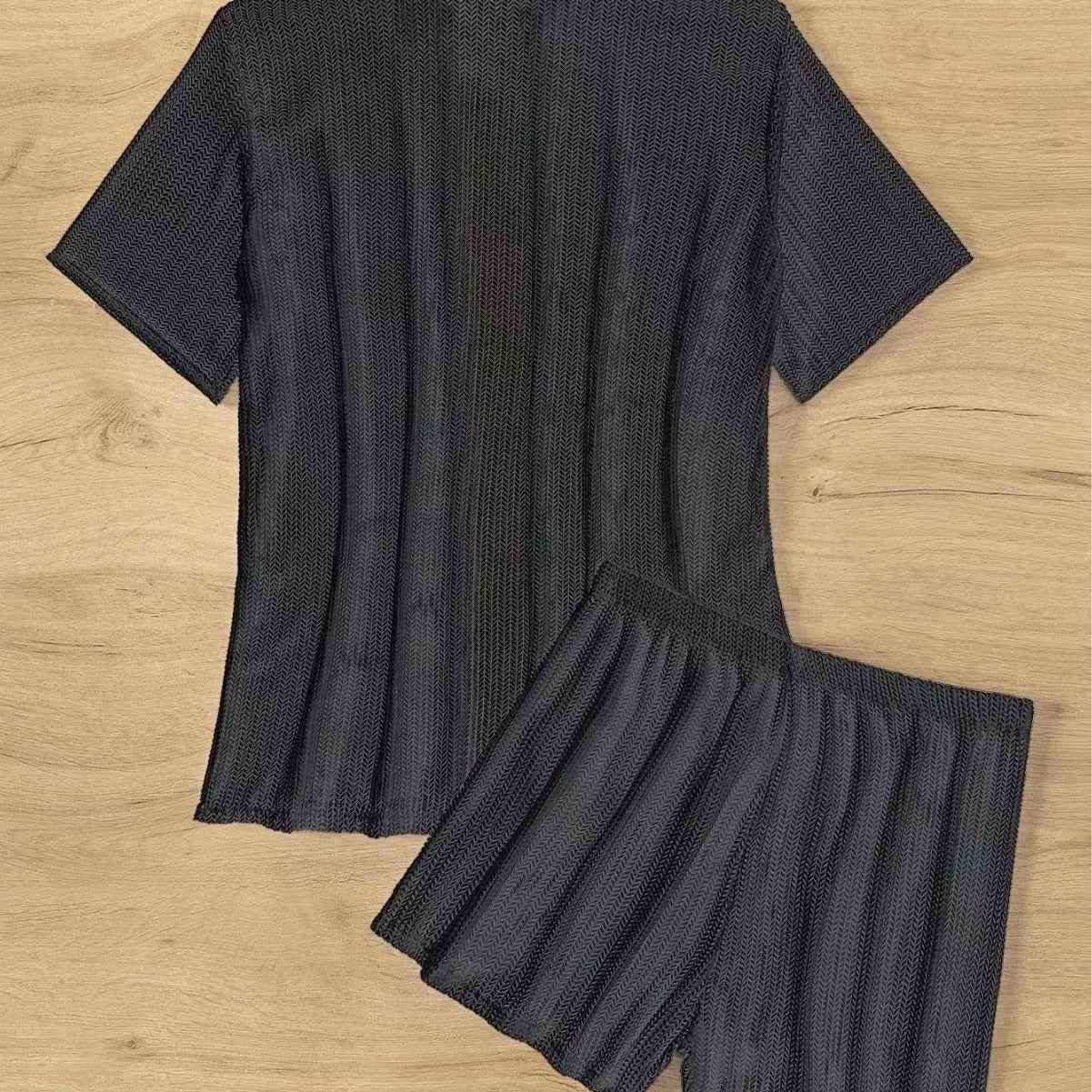 Split Beach Hot Spring Vacation Bikini Boxers Blouse
