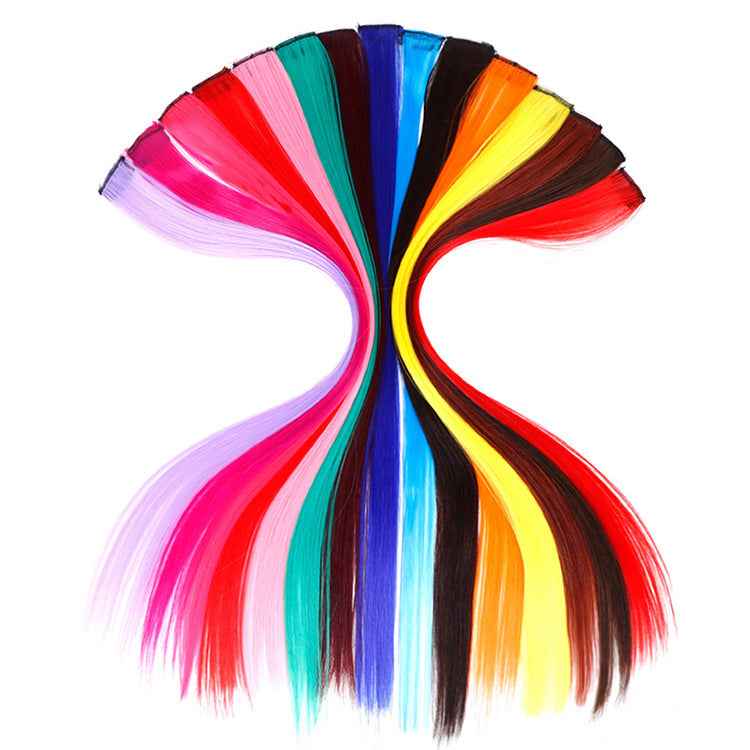 Blowable Color Hair Extension Piece
