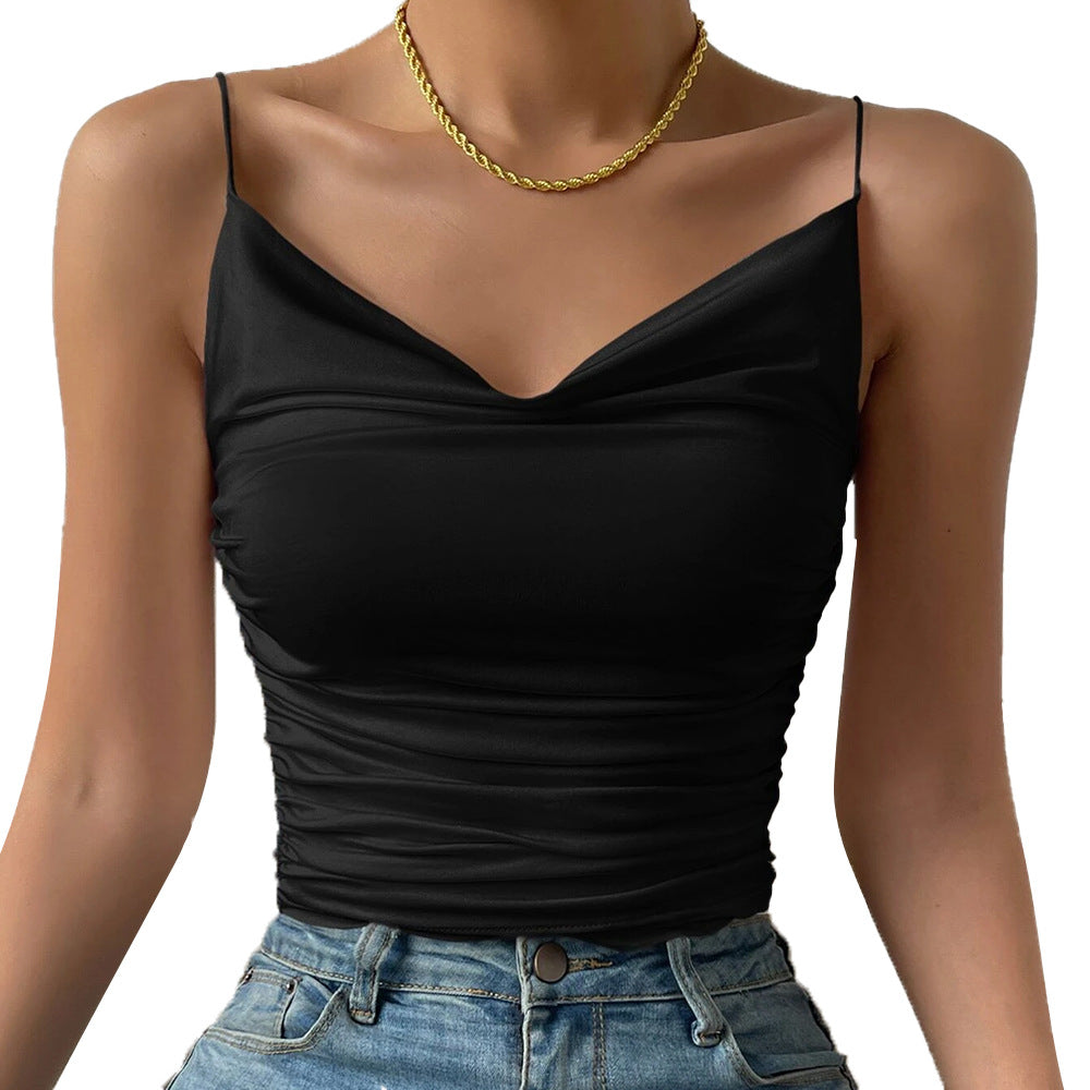 New Womens Slim-fit Elegant Boat-neck High-elastic Knitted Camisole by Mirlaine Univers New Womens Slim-fit Elegant Boat-neck High-elastic Knitted Camisole Mirlaine Univers new-womens-slim-fit-elegant-boat-neck-high-elastic-knitted-camisole 0 New Womens Slim-fit Elegant Boat-neck High-elastic Knitted Camisole Mirlaine Univers New Womens Slim-fit Elegant Boat-neck High-elastic Knitted Camisole