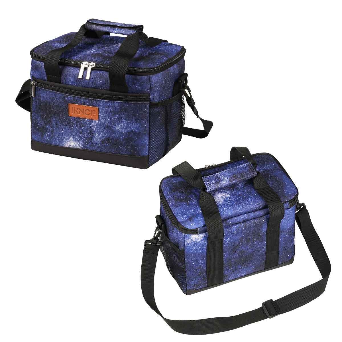 Portable Outdoor Insulated Tote Bag Foldable Made From Thickened Oxford Fabric With Leak Proof Insulation