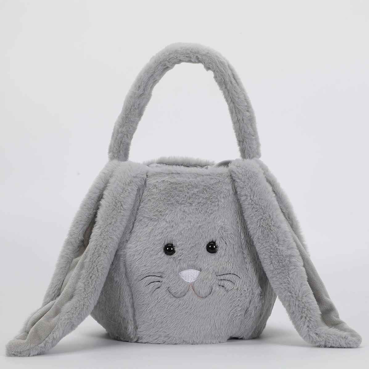 Easter Decoration Handbag Embroidered Plush Basket