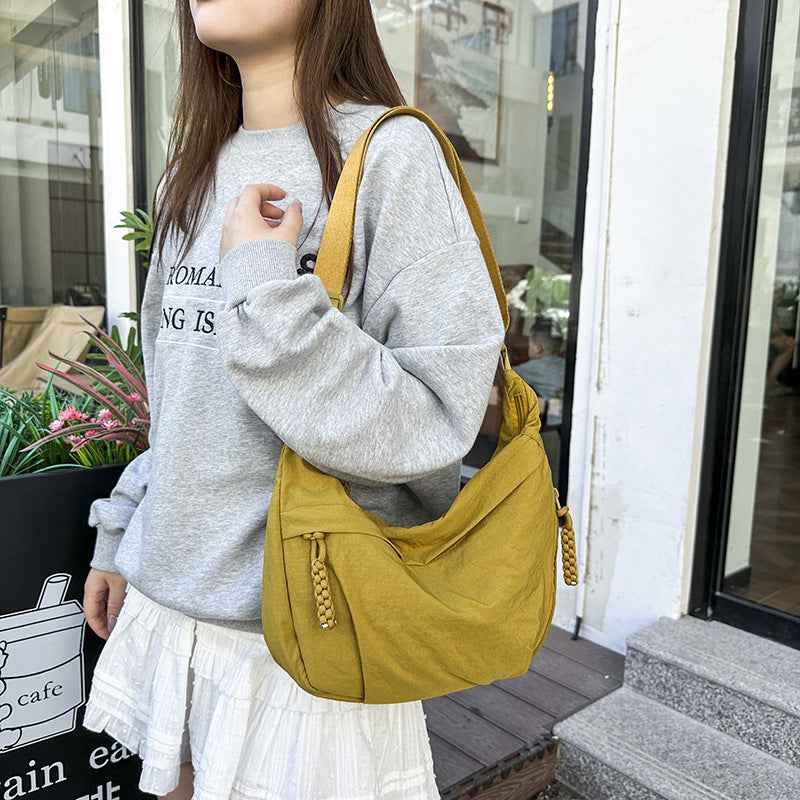 Korean-style Niche Lightweight Crossbody Shoulder Bag For Fall And Winter
