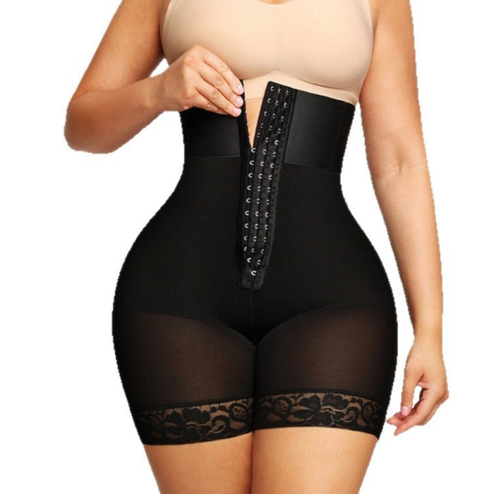 Pantalon gainant grande taille taille haute avec contrôle du ventre et effet push-up