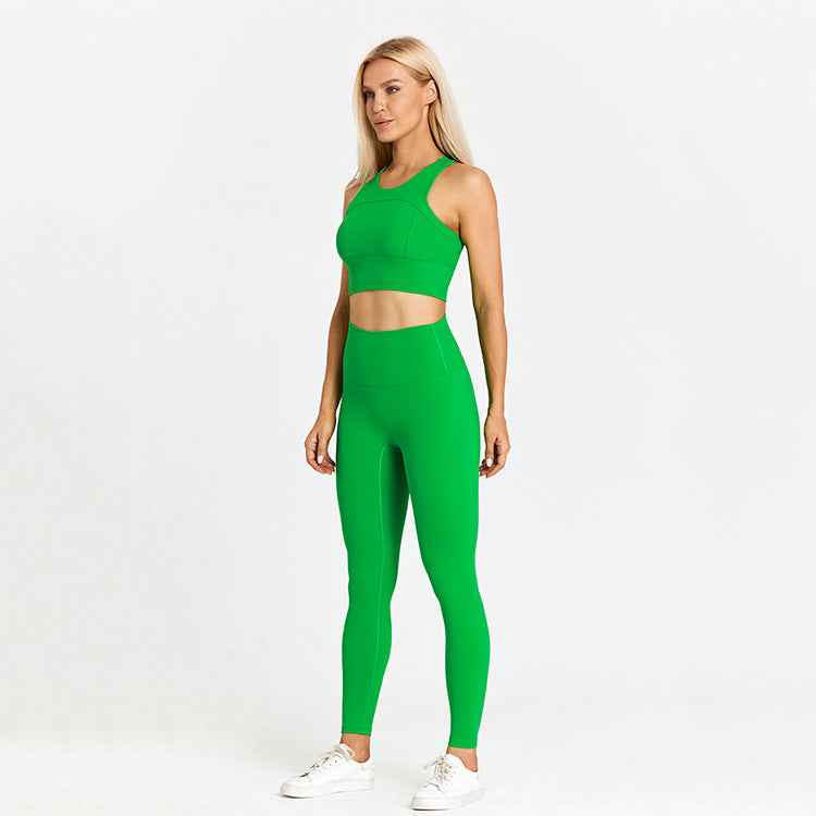 Sports Outerwear Running Fitness Skin-friendly Nude Feel Brushed Yoga Suit For Women