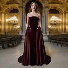 Design A Strapless Maxi Dress For Women by Mirlaine Univers