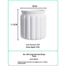 Self-absorbent Hydroponic Flowerpot Plastic Resin Transparent Small Green Plant Green Radish Succulent Phalaenopsis Pot