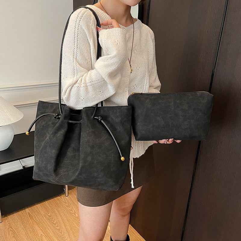Vintage Commuter Tote Bag With Large Capacity For Women