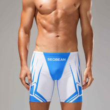 Seaside Swimming Trunks Hot Spring Men's Big Boxer Swimming Trunks