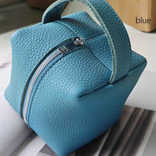 Womens Square Bread-Shaped Cosmetic Skincare Organizer Waterproof Toiletry Bag