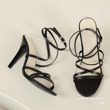 Buckle Open-toe High-heeled Sandals For Women
