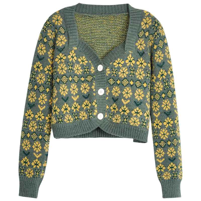 Sweater Jacket Women's Design Sense Niche Outside Wear Sweaters