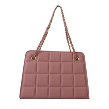 Plaid Bag Womens Small Diamond-Pattern Embroidered Grid Shoulder Bag