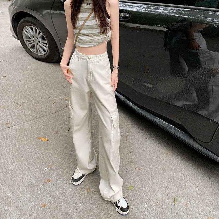 Women's Casual All-Match Design High-Waist Jeans
