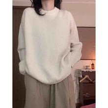 Gray Women's Pullover Knit Sweater