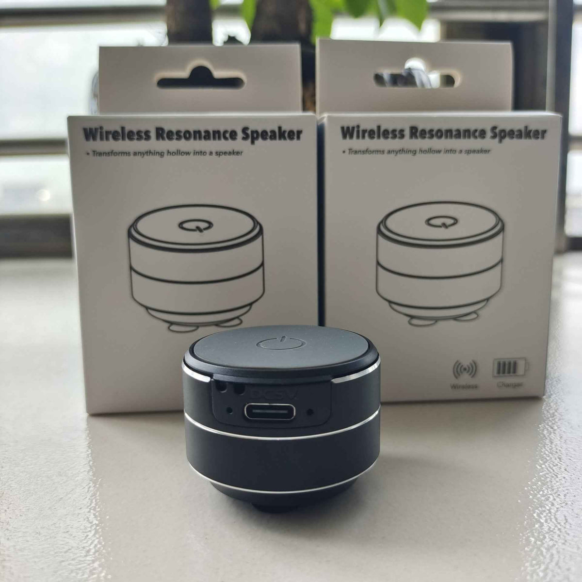TWS Black Technology Bone Conduction Bluetooth Speaker