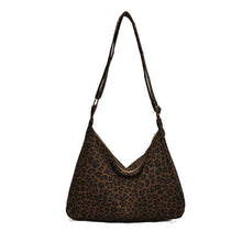 Large Capacity Leopard-Print Shoulder Crossbody Bag
