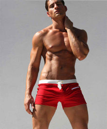 Men's Swimming Trunks Front Pocket Quick-drying Beach Pants