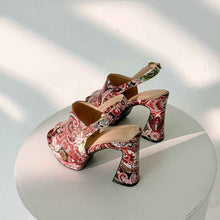 Fish-mouth Thick-soled High-heeled Sandals For Women