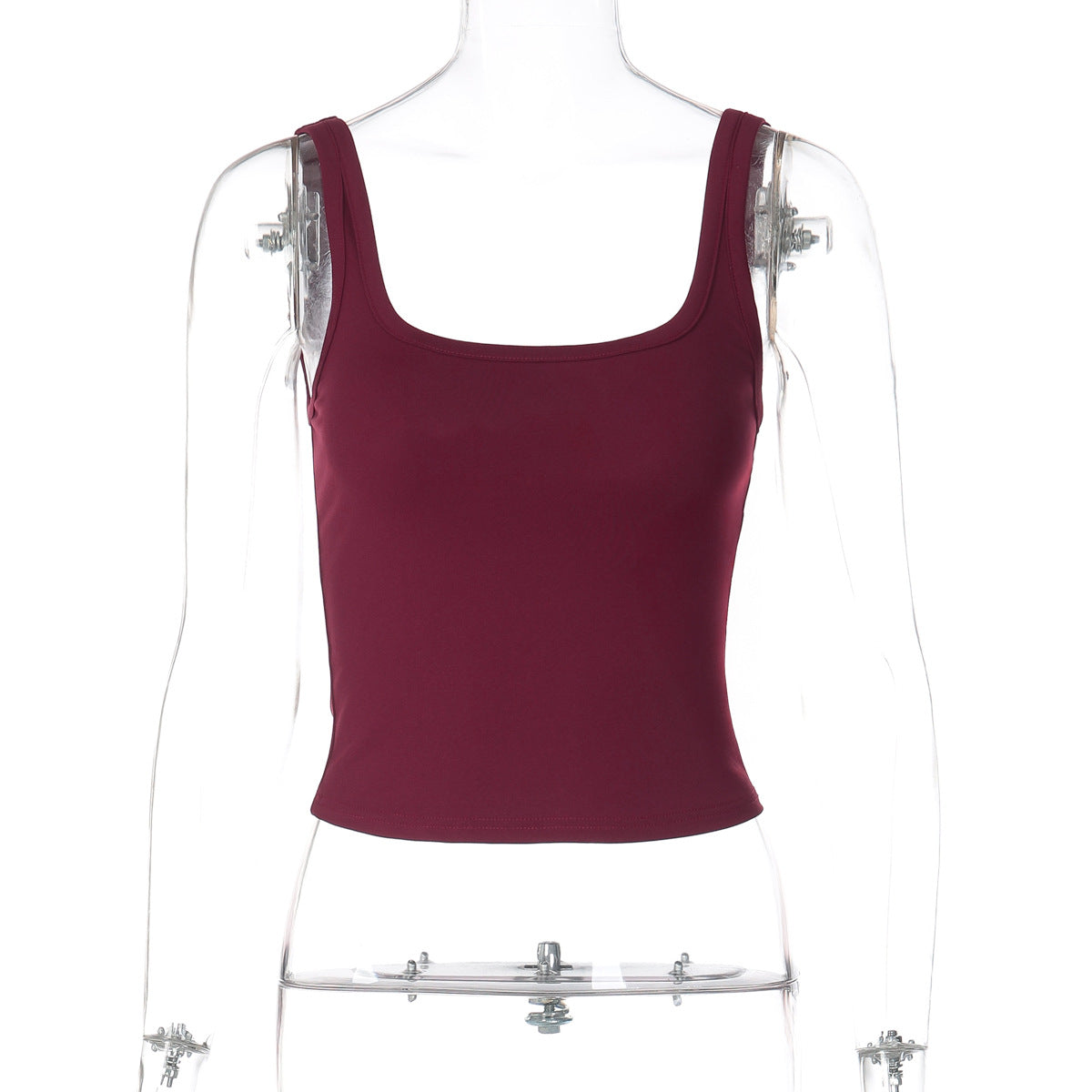 New Stylish Solid-color Versatile Slim-fit Spicy-girl-style Tank Top by Mirlaine Univers New Stylish Solid-color Versatile Slim-fit Spicy-girl-style Tank Top Mirlaine Univers new-stylish-solid-color-versatile-slim-fit-spicy-girl-style-tank-top 0 New Stylish Solid-color Versatile Slim-fit Spicy-girl-style Tank Top Mirlaine Univers New Stylish Solid-color Versatile Slim-fit Spicy-girl-style Tank Top