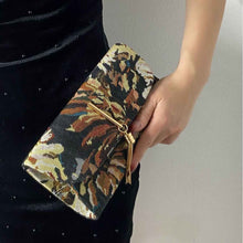 Embroidered And Printed Womens Clutch Bag