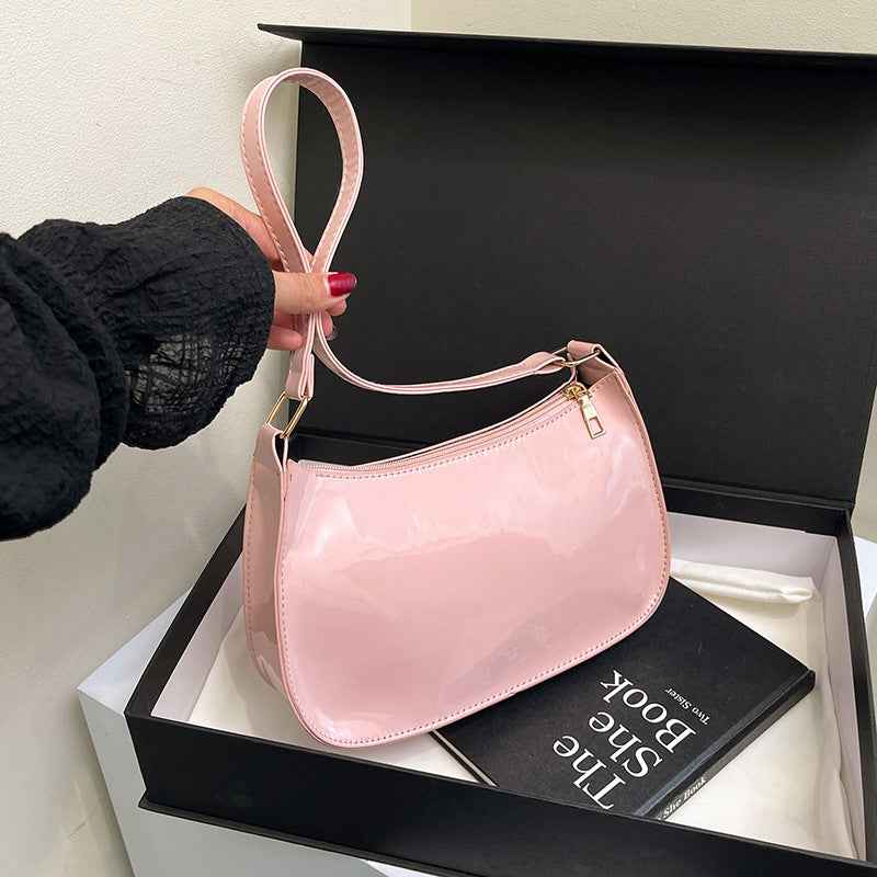 Womens Retro Simple Versatile Tote Bag