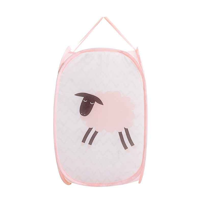 Cartoon Laundry Basket Large Laundry Basket Storage Basket Foldable Dirty Clothes Basket Simple Put Dirty Clothes Storage Basket