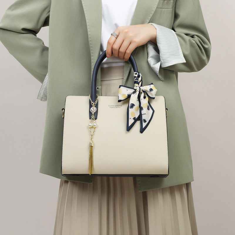 Premium Leather Crossbody Bag With A Spacious Design
