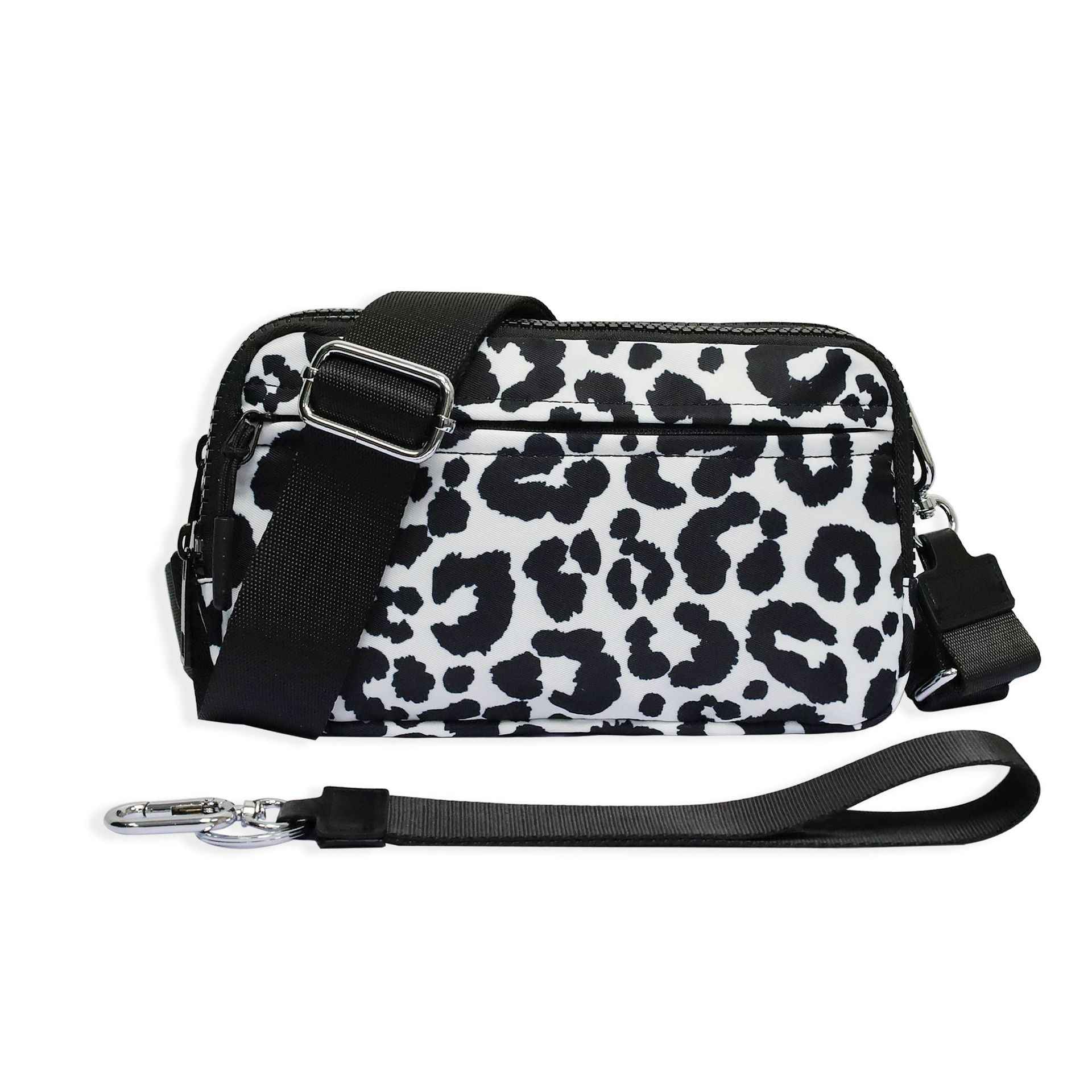 Double-layer Polyester Waterproof Outdoor Sports Running Crossbody Waist Bag