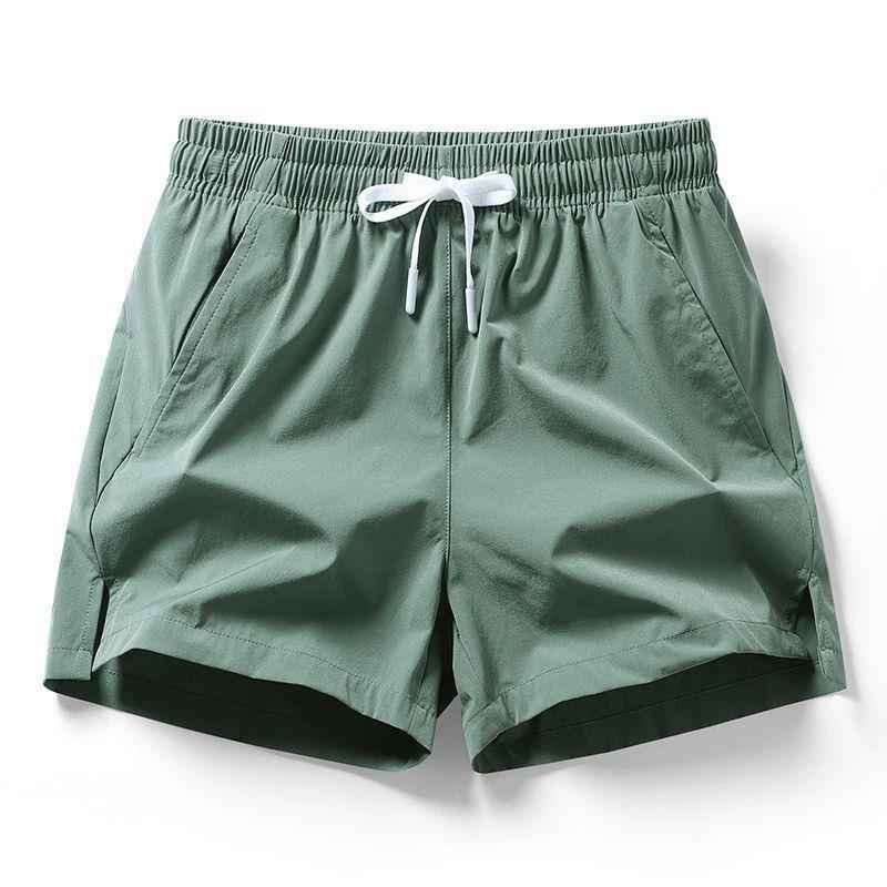 Men's Thin Casual Quick-Dry Running Sports Fitness Cropped Pants For Guys