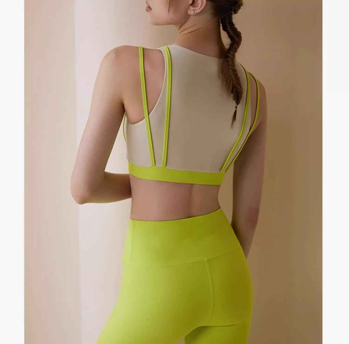 Masked Yoga And Fitness Workwear