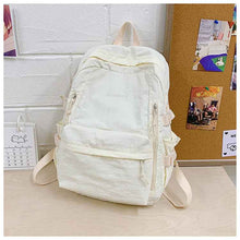 Womens Stylish Casual Minimalist Large-capacity Backpack