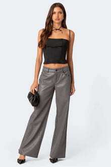 Sleeveless Slim-fit Outerwear Top For Women by Mirlaine Univers Sleeveless Slim-fit Outerwear Top For Women Mirlaine Univers sleeveless-slim-fit-outerwear-top-for-women 0 Sleeveless Slim-fit Outerwear Top For Women Mirlaine Univers Sleeveless Slim-fit Outerwear Top For Women