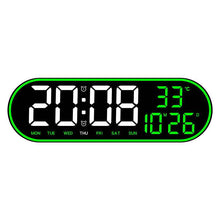 Simple Multifunctional Clock Living Room Wall Clock Home Decoration Digital Electronic Clock