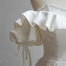 Satin Light Wedding Dress Bride French Super Fairy by Mirlaine Univers