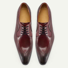 Pointed-toe Four-season Men's Business Casual Leather Shoes