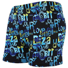 Printed Adult Swimming Trunks Men's Plus Size Boxer Beach Shorts