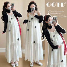 Fashionable Sweet 3D Butterfly Suspender Dress Sun-Protective Shirt Set