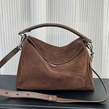 Suede Tote Bag With A Large Capacity