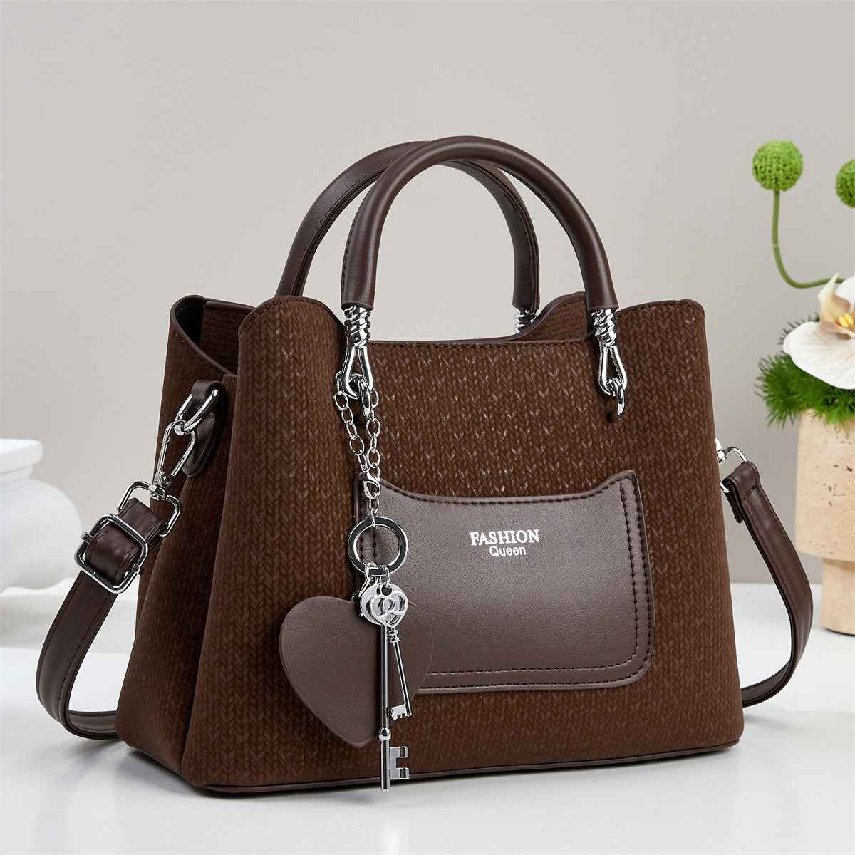 Simple Large Capacity Casual Shoulder Messenger Bag