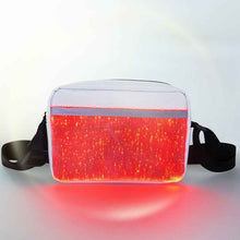 Luminous Shoulder Bag With Colorful LED Lights
