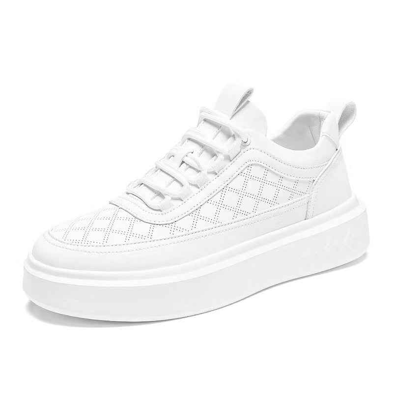 British Style Thick Soled Hollowed Out Breathable Casual Board Shoes
