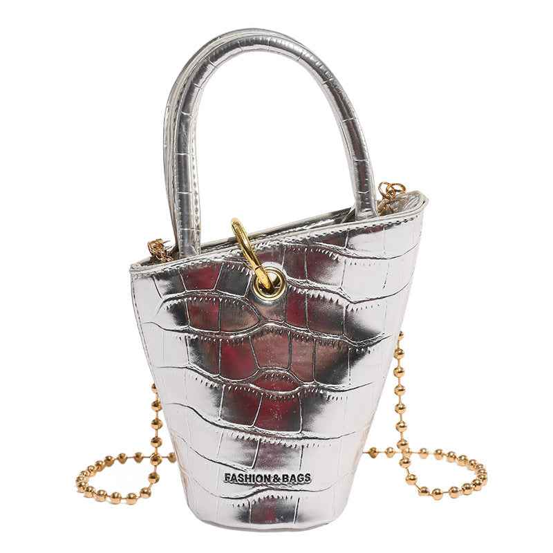 Fashionable Leopard-Print Mini Womens Bag Unique-Shaped Crossbody Bag Shoulder Bag