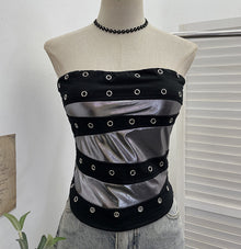 Popstar Festival Outfit Patchwork Bra-Padded Tube Top Short Sleeveless Top by Mirlaine Univers Popstar Festival Outfit Patchwork Bra-Padded Tube Top Short Sleeveless Top Mirlaine Univers popstar-festival-outfit-patchwork-bra-padded-tube-top-short-sleeveless-top 0 Popstar Festival Outfit Patchwork Bra-Padded Tube Top Short Sleeveless Top Mirlaine Univers Popstar Festival Outfit Patchwork Bra-Padded Tube Top Short Sleeveless Top