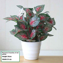 Simulation Plant Plastic Fake Flower And Grass Scindapsus Aureus Leaves Potted Plant