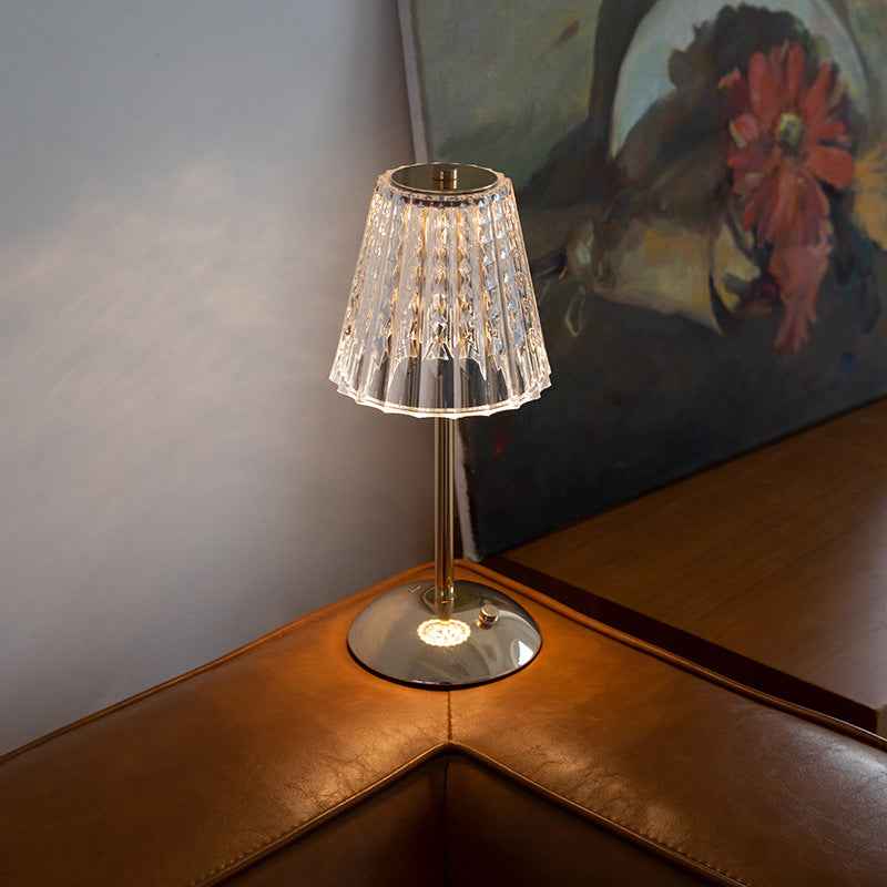 Fashion Atmosphere Skirt Acrylic Table Lamp