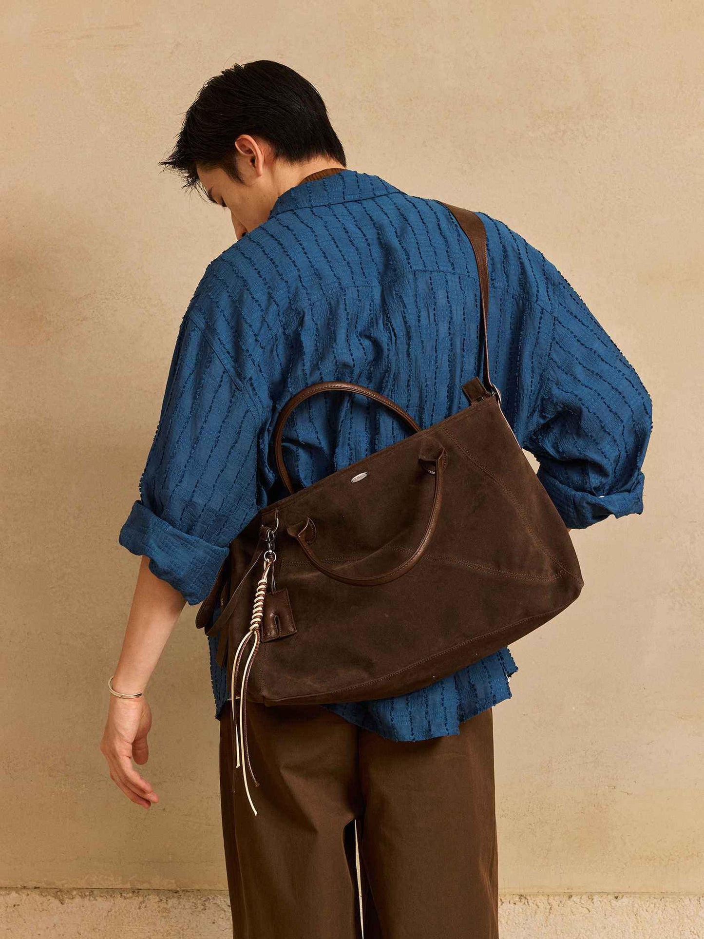 Hand-held Diagonal One-shoulder Travel Tote Bag