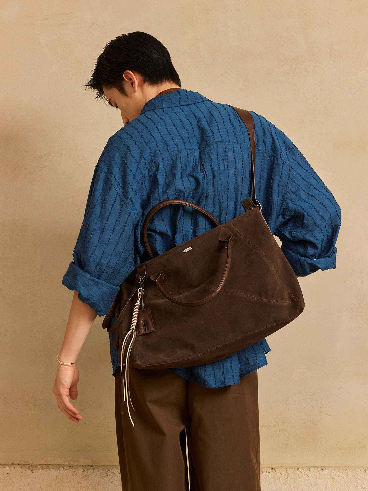 Hand-held Diagonal One-shoulder Travel Tote Bag