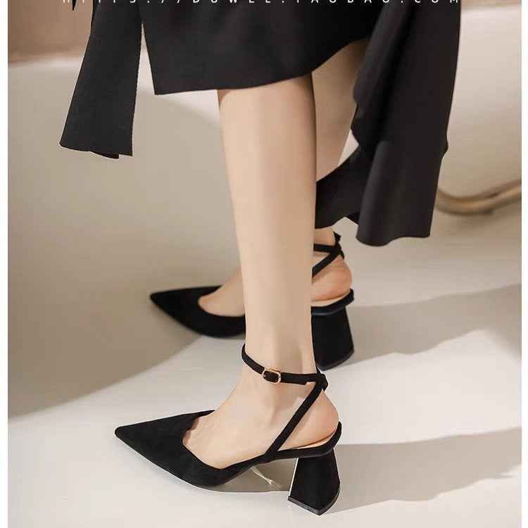 French Style Closed Toe Sandals For Women